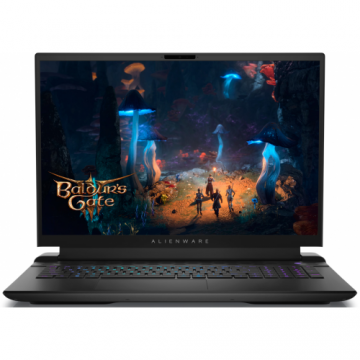 Laptop Gaming Dell Alienware M18 R2 (Procesor Intel® Core™ i9-14900HX (36M Cache, up to 5.80 GHz), 18inch QHD+ 165Hz, 64GB DDR5, 2TB SSD, NVIDIA GeForce RTX 4090 @16GB, DLSS 3.0, Windows 11 Pro, Negru)