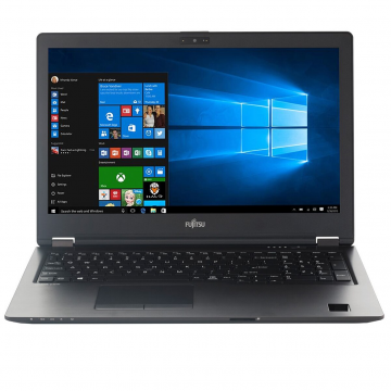 Laptop Refurbished Fujitsu LifeBook U757, Intel® Core™ i5-6200U 2.30 - 2.80 GHz, 8GB DDR4, 512GB SSD, 15.6 Inch Full HD, Fara Webcam + Windows 10 Home