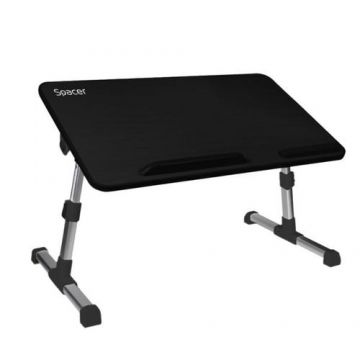 Masuta SPACER SPNS-TABLE-BK, notebook 17″, Negru