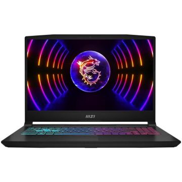 MSI Laptop Gaming MSI Katana B13VGK-1436XPL, Intel Core i9-13900H, 15.6 inch FHD, 16GB RAM, 1TB SSD, nVidia RTX 4070 8GB, No OS, Negru