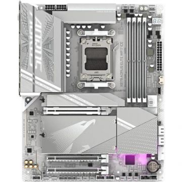 Placa de baza GIGABYTE X870 AORUS ELITE WIFI7 ICE, AMD X870, AM5, ATX, DDR5