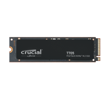 SSD Crucial T705, 2 TB, PCI Express 5.0 NVMe, M.2 2280