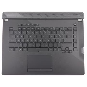 Tastatura Asus 0KNR0-461DUI00 Neagra cu Palmrest Negru si TouchPad iluminata RGB cu modul backlit