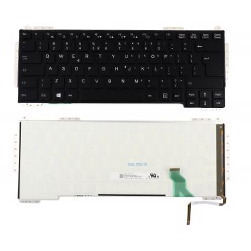 Tastatura Fujitsu Siemens CP660833-01 iluminata layout UK fara rama enter mare