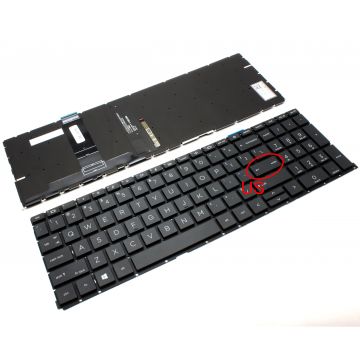 Tastatura HP ProBook 650 G8 iluminata layout US fara rama enter mic