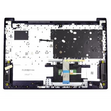 Tastatura Lenovo IdeaPad 3-17ADA05 Gri cu Palmrest Albastru si TouchPad