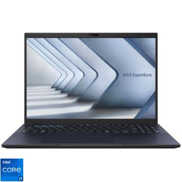 Laptop ASUS 16'' ExpertBook B3 B3604CVF, WUXGA, Procesor Intel® Core™ i7-1355U (12M Cache, up to 5.00 GHz), 16GB DDR5, 1TB SSD, GeForce RTX 2050 4GB, No OS, Star Black