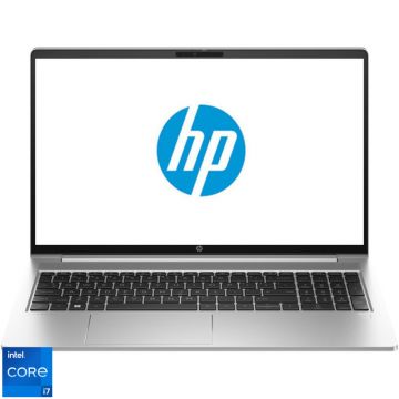 Laptop HP 15.6'' ProBook 450 G10, FHD IPS, Procesor Intel® Core™ i7-1355U (12M Cache, up to 5.00 GHz), 16GB DDR4, 1TB SSD, GeForce RTX 2050 4GB, Free DOS, Silver