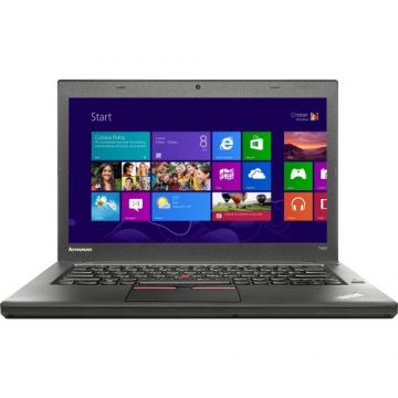 Laptop Refurbished LENOVO ThinkPad T450s, Intel Core i5-5200U 2.20GHz, 8GB DDR3, 256GB SSD, 14 Inch, Webcam