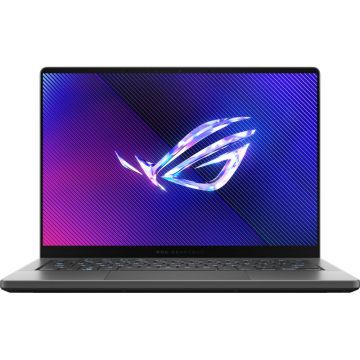 Laptop ROG Zephyrus G14 GA403UI-QS082X 14 inch 3K OLED 120Hz AMD Ryzen R9 8940HS 32GB LPDDR5X 1TB SSD nVidia GeForce RTX 4070 8GB Windows 11 Pro Eclipse Gray