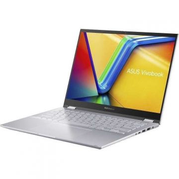 Laptop Vivobook S 14 Flip OLED 14inch 90 Hz 2.8K OLED Ryzen 5 7430U 16GB 1TB Cool Silver