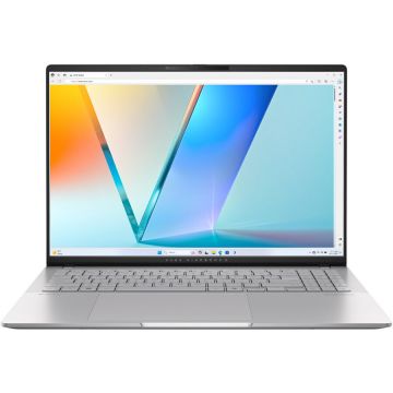 Laptop VivoBook S 3.2K 16 inch AMD Ryzen AI 9 HX 365 32GB 1TB SSD RTX 4070 Windows 11 Home Silver