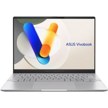 Laptop Vivobook S14 OLED 14 inch WUXGA AMD Ryzen 9 8945HS 32GB 1TB SSD Windows 11 Home Silver