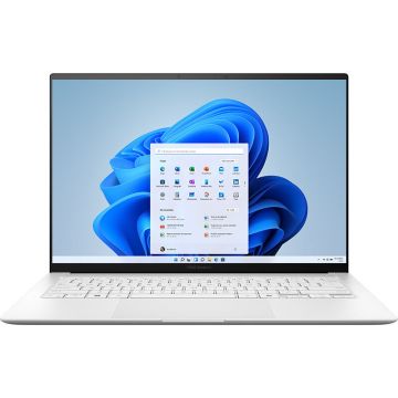 Laptop Zenbook S 14 OLED UX5406SA-PV178X 14 inch 3K 120Hz Intel Core Ultra 7 258V 32GB LPDDR5X 1TB SSD Windows 11 Pro Scandinavian White