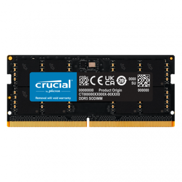 Memorie laptop SO-DIMM Crucial, 8GB, DDR5-5600MHz, CL46