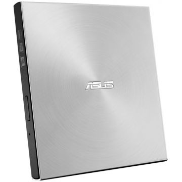 Unitate optica notebook ASUS ASUS ZenDrive U7M DVD writer extern 8X ultra-subtire 13.9mm , include 2 discuri DVD M-DISC de 4.7GB, compatibil cu Windows si Mac OS, ASUS Webstorage gratuit 12 luni, Nero BackItUp, E-Green, Argintiu