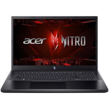 Acer Laptop Gaming Acer Nitro V 15 ANV15-41, AMD Ryzen 7 7735HS, 15.6 inch FHD, 16GB RAM, 1TB SSD, nVidia RTX 4060 8GB, Free DOS, Negru