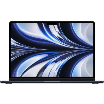 Apple Laptop Apple MacBook Air, Apple M3, 13.6 inch WQXGA, 8GB RAM, 512GB SSD, Mac OS, Albastru