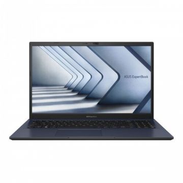 Asus Laptop Asus ExpertBook B1 B1502CVA-BQ1447, Intel Core i7-1355U, 15.6 inch FHD, 16GB RAM, 512GB SSD, Free DOS, Negru