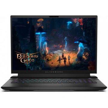 Dell Laptop Gaming Dell Alienware M18 R2, Intel Core i9-14900HX, 18 inch QHD+, 64GB RAM, 2TB SSD, nVidia RTX 4090 16GB, Windows 11 Pro, Gri