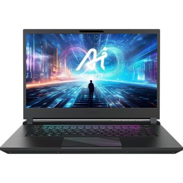 Gigabyte Laptop Gaming Gigabyte Aorus 2024, Intel Core Ultra 7-155H, 15.6 inch FHD, 16GB RAM, 1TB SSD, Windows 11 Home, nVidia RTX 4060 8GB, Negru