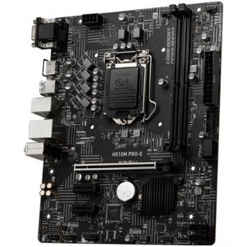 Placa de baza MSI H510M PRO-E, Socket 1200, Intel H510, DDR4, mATX