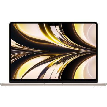 Apple Laptop Apple MacBook Air, Apple M3, 13.6 inch WQXGA, 24GB RAM, 512GB SSD, Mac OS, Auriu