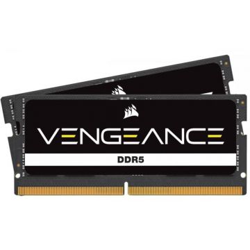 CORSAIR Memorie RAM laptop Corsair Vengeance, SO-DIMM, DDR5, 32GB, 2x16GB, CL40, 4800MHz