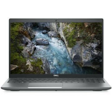 Dell Laptop Dell Precision 3591, Intel Core Ultra 7 155H, 15.6 inch FHD, 16GB RAM, 512GB SSD, nVidia RTX 1000 Ada 6GB, Windows 11 Pro, Gri