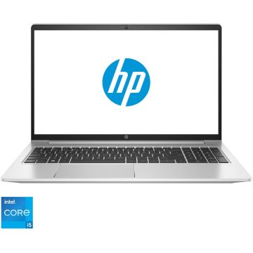 HP Laptop HP 14'' ProBook 440 G10, FHD, Procesor Intel® Core™ i5-1335U (12M Cache, up to 4.60 GHz), 16GB DDR4, 512GB SSD, Intel Iris Xe, Free DOS, Argintiu