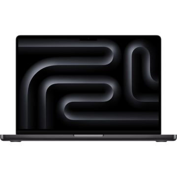 Laptop Apple 14.2'' MacBook Pro 14 Liquid Retina XDR, Apple M4 Pro chip (12-core CPU), 24GB, 512GB SSD, Apple M4 Pro 16-core GPU, macOS, Space Black, INT keyboard, 2024