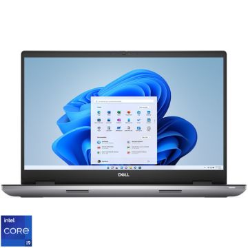 Laptop DELL 17.3'' Precision 7780 Workstation, UHD 120Hz, Procesor Intel® Core™ i9-13950HX (36M Cache, up to 5.50 GHz), 64GB DDR5, 2TB SSD, RTX 5000 Ada 16GB, Win 11 Pro, Grey, 3Yr ProSupport