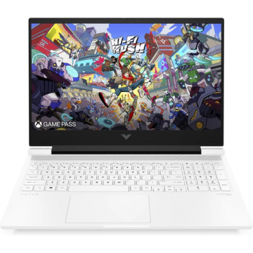 Laptop Gaming HP Victus 16-r1102nw, 16.1inch 144Hz IPS, Intel Core i5-14450HX 10 C / 16 T, 2.4 GHz - 4.8 GHz, 20 MB cache, 16 GB DDR5, 1 TB SSD, Nvidia GeForce RTX 4060, Fara sistem de operare, Alb