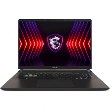 Laptop Gaming MSI Vector 16 HX A14VIG-821RO (Procesor Intel® Core™ i9-14900HX (36M Cache, up to 5.80 GHz), 16inch WQXGA, 32GB, 2TB SSD, NVIDIA GeForce RTX 4090 @16GB, DLSS 3.0, Windows 11 Home, Negru/Gri)