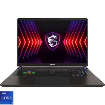 Laptop MSI Gaming 16'' Vector 16 HX A13VHG, FHD+ 144Hz, Procesor Intel® Core™ i9-13980HX (36M Cache, up to 5.60 GHz), 32GB DDR5, 1TB SSD, GeForce RTX 4080 12GB, Free DOS, Cosmos Gray