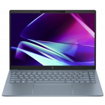 Laptop Pavilion Plus 14-ew1000nn 2.8K 14 inch Intel Core Ultra 7 155H 32GB 1TB SSD Moonlight Blue