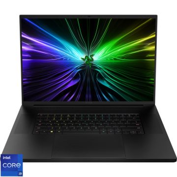 Laptop Razer Gaming 18'' Blade 18, QHD+ Mini LED 300Hz, Procesor Intel® Core™ i9 14900HX (36M Cache, up to 5.80 GHz), 32GB DDR5, 1TB SSD, GeForce RTX 4080 12GB, Win 11 Home, Black