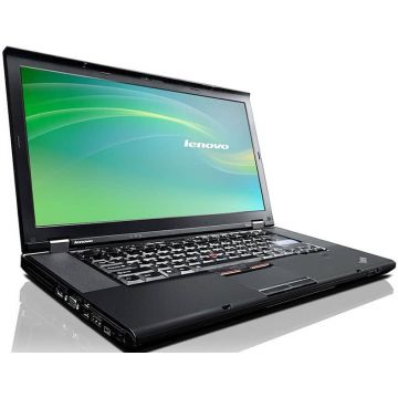 Laptop Refurbished ThinkPad T520 Intel Core i5-2520M 2.5GHz 4GB DDR3 120GB SSD DVD/RW 15.6 inch HD Webcam