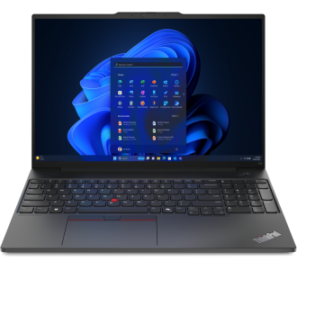 Laptop ThinkPad E16 G2 WUXGA 16 inch AMD Ryzen 5 7535HS 16GB 512GB SSD Windows 11 Pro Black