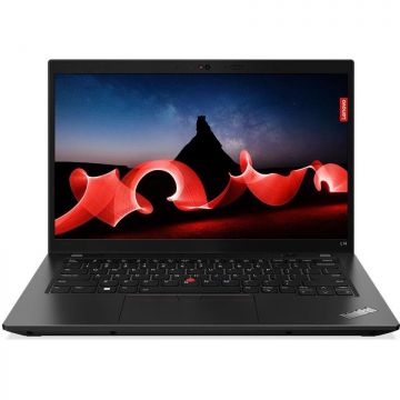 Laptop ThinkPad L14 Gen 4 FHD 14 inch Intel Core i5-1335U 16GB 512GB Windows 11 Pro Thunder Black