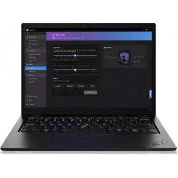 Lenovo Laptop 2 in 1 Lenovo ThinkPad L13 Gen5, Intel Core Ultra 7 155U, 13.3 inch WUXGA Touch, 16GB RAM, 512GB SSD, Windows 11 Pro, Negru