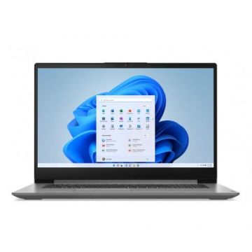 Lenovo Laptop Lenovo IdeaPad 3 17IAU7, Intel Core i5-1235U, 17.3 inch FHD, 16GB RAM, 512GB SSD, Windows 11 Home, Gri