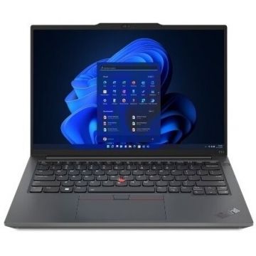 Lenovo Laptop Lenovo ThinkPad E14 Gen 5, Intel Core i3-1315U, 14 inch WUXGA, 8GB RAM, 512GB SSD, Windows 11 Pro, Negru