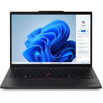 Lenovo Laptop Lenovo ThinkPad T14 G5, Intel Core Ultra 5 125U, 14 inch WUXGA, 16GB RAM, 512GB SSD, Windows 11 Pro, Negru