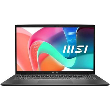 MSI Laptop MSI Modern F13MG, Intel Core i5-1335U, 15.6 inch FHD, 8GB RAM, 512GB SSD, Free DOS, Gri