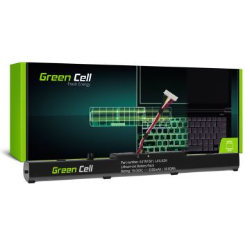 baterie laptop asus rog gl752 gl752v gl752vw asus vivobook pro n552 3200mah as138 green cell