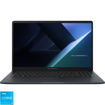 Laptop ASUS 15.6'' ExpertBook B1 B1503CVA, FHD, Procesor Intel® Core™ i3-1315U (10M Cache, up to 4.50 GHz), 8GB DDR5, 512GB SSD, Intel UHD, No OS, Gentle Grey