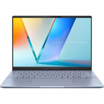 Laptop ASUS Vivobook S 14 OLED S5406SA (Procesor Intel® Core™ Ultra 7 256V (12M Cache, up to 4.80 GHz) 14inch WUXGA, 16GB, 1TB SSD, Intel Arc 140V Graphics, Windows 11 Pro, Albastru)