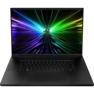 Laptop Gaming Razer Blade 18 (Procesor Intel® Core™ i9-14900HX (36M Cache, up to 5.80 GHz), 18inch QHD+ Mini LED 300Hz, 32GB DDR5, 2TB SSD, NVIDIA GeForce RTX 4090 @16GB, DLSS 3.0, Win 11 Home, Negru)