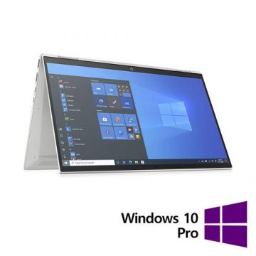 Laptop Refurbished HP EliteBook x360 1030 G8, Intel Core i5-1145G7 2.60 - 4.40GHz, 16GB DDR4, 512GB NVMe, 13.3 Inch Full HD Touchscreen, Webcam + Windows 10 Pro